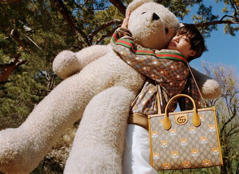 gucci bag with teddy bear|kai gucci collection.